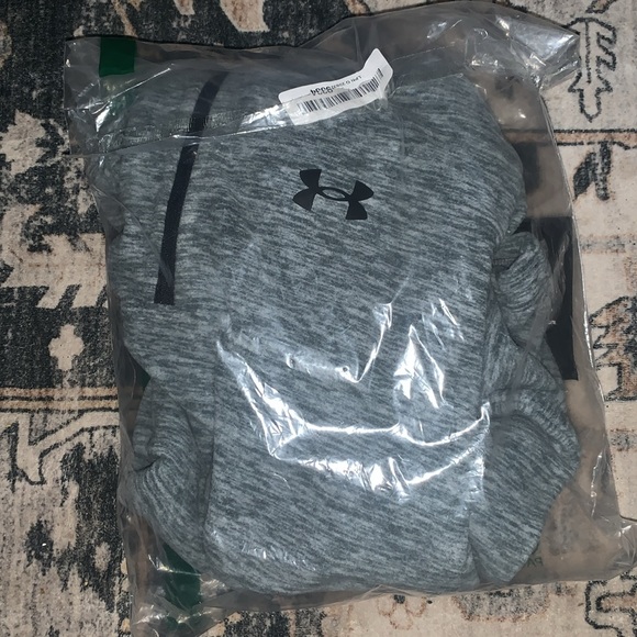 Under Armour Boys Outdoor 1/4 Zip Pullover Fleece Sweater - Picture 3 of 4